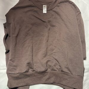 Brown Crewneck Sweatshirt